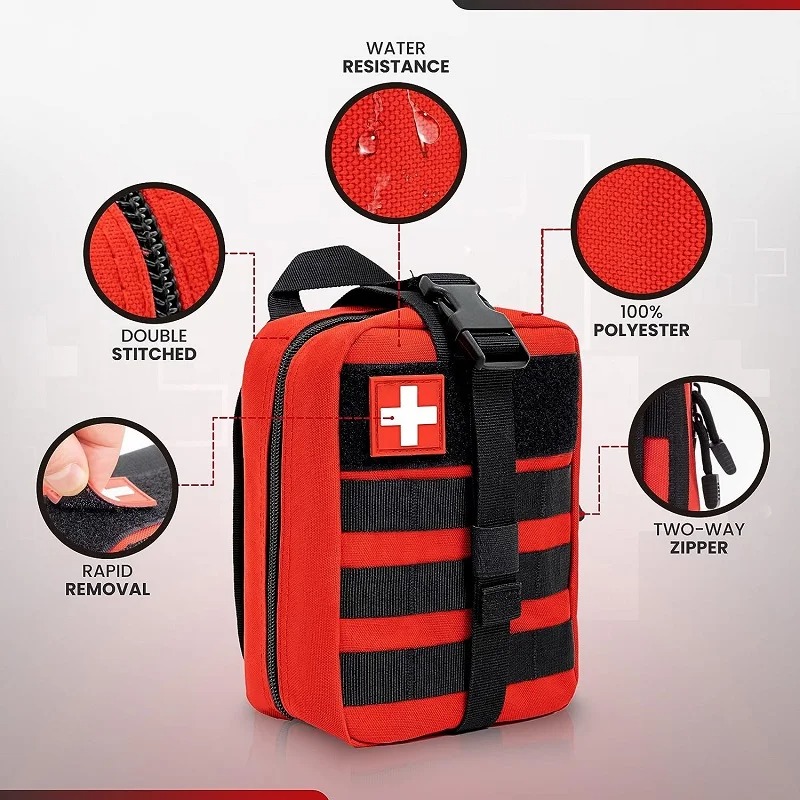 야외용 응급처치 키트 EDC 몰리 의료 키트 IFAK  - First Aid Bag Kit 리뷰 및 가격