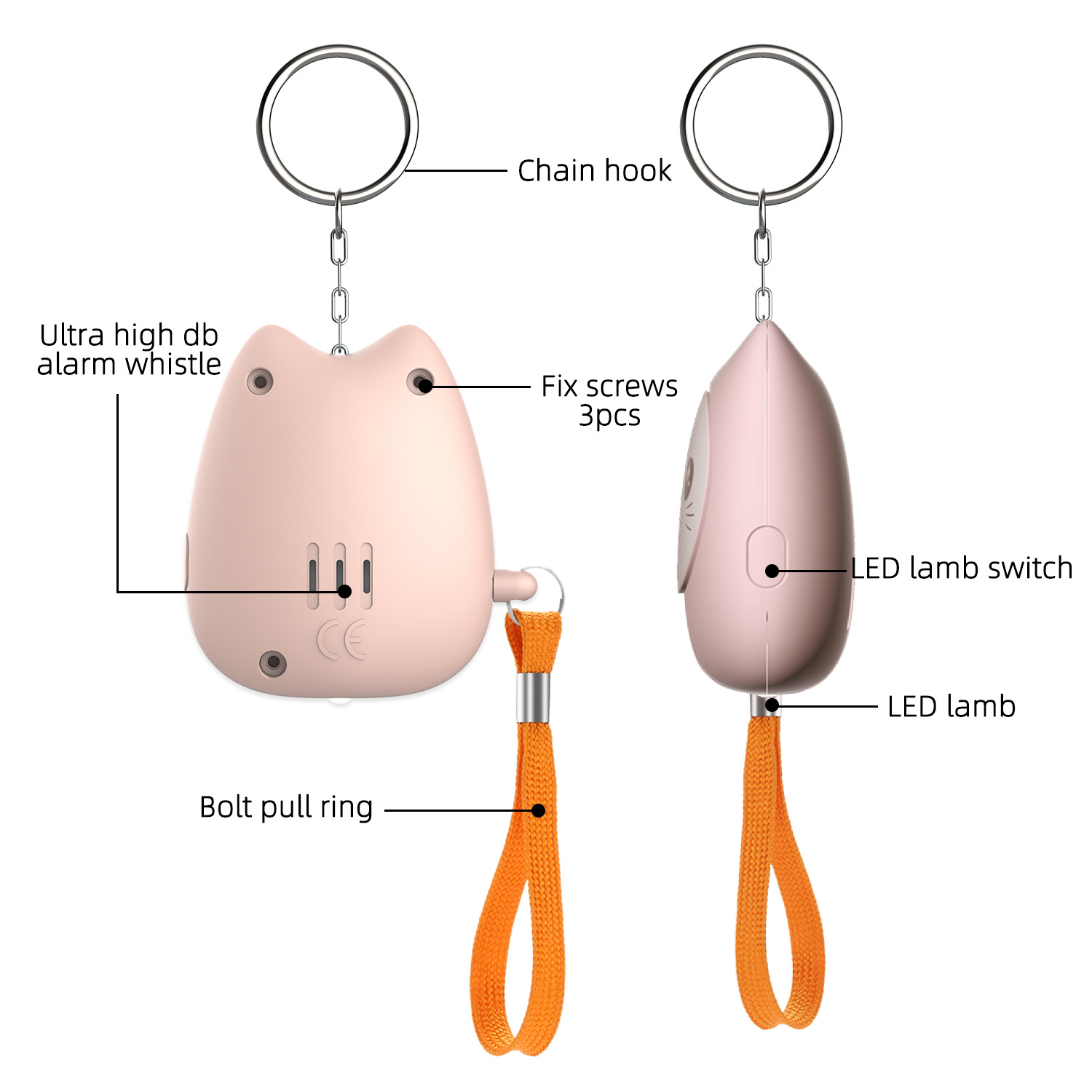2025년 신형 여성 및 어린이용 휴대용 열쇠고리 비상 - Personal Alarm Keychain 리뷰 및 가격